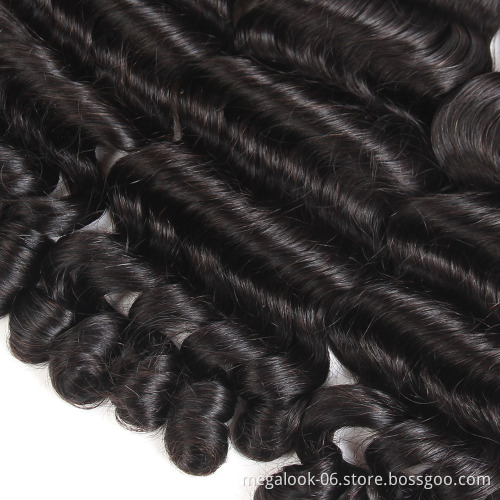 Good Quality Crochet Human Hair Extension Natural Color Brazilian Hair
